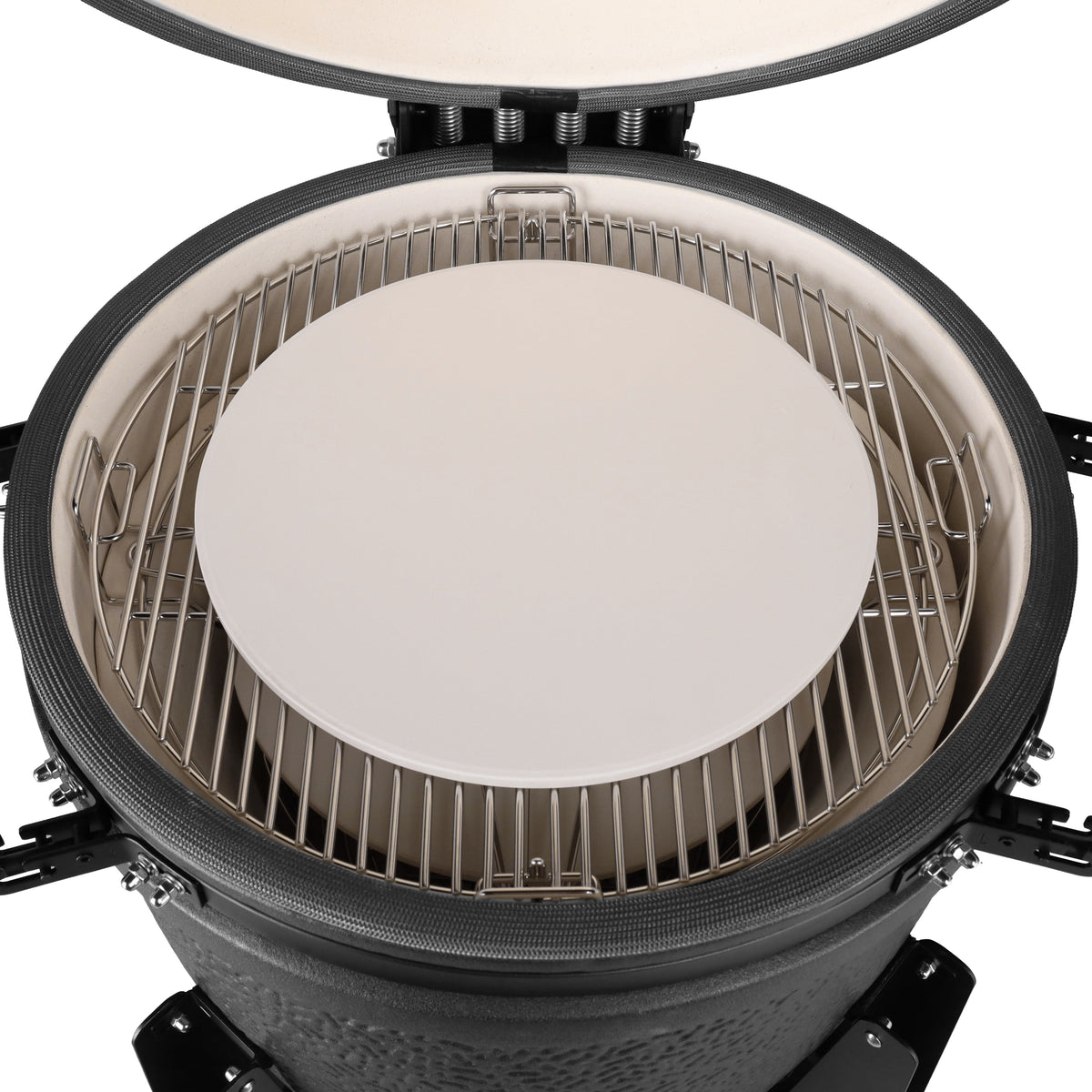 Gratar ceramic pe carbuni Kamado Premium Beta 22