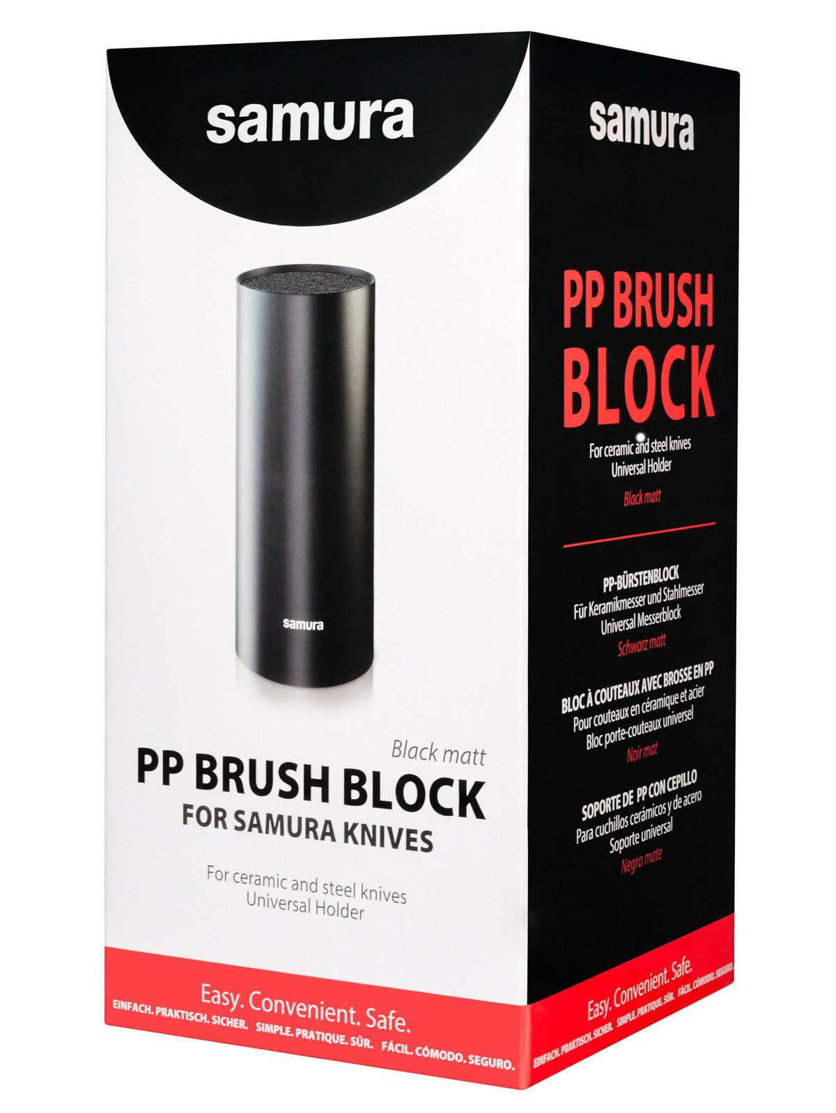 Suport universal p/u cuțite Samura, 225mm, negru