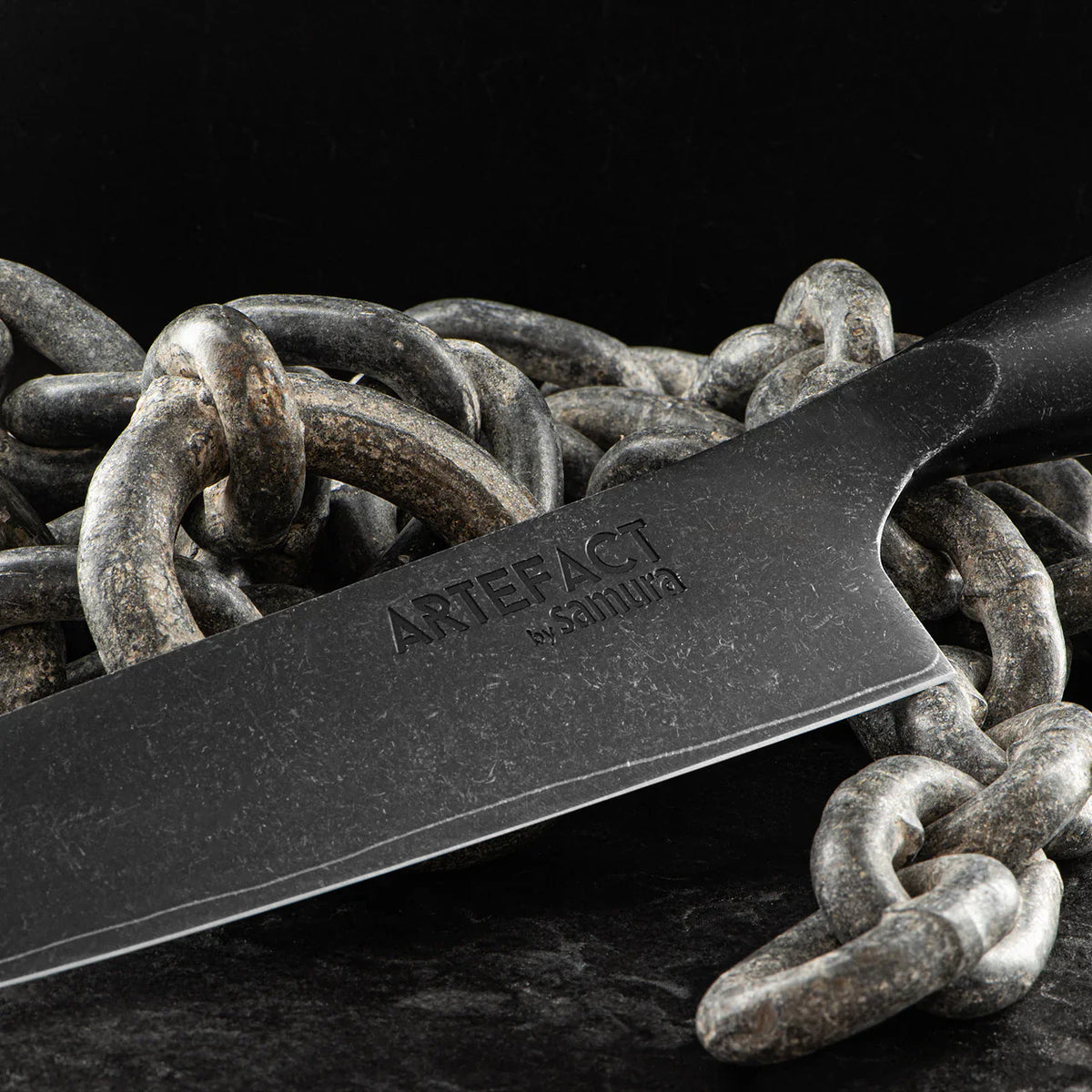 Cuțit Samura Artefact Santoku 7.1/180mm, AUS-10 5 straturi HRC-59