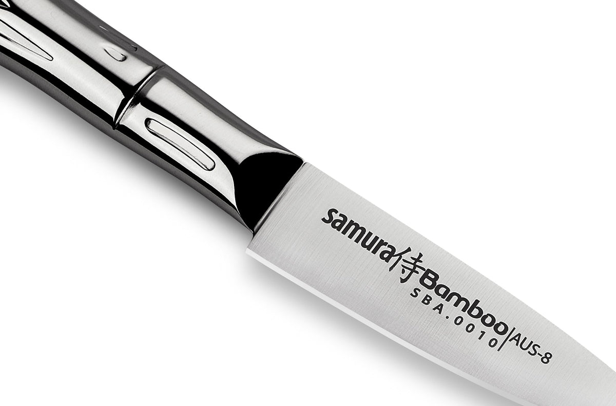 Cuțit Samura Bamboo fructe&legume 3.2"/80mm, AUS-8 HRC-58