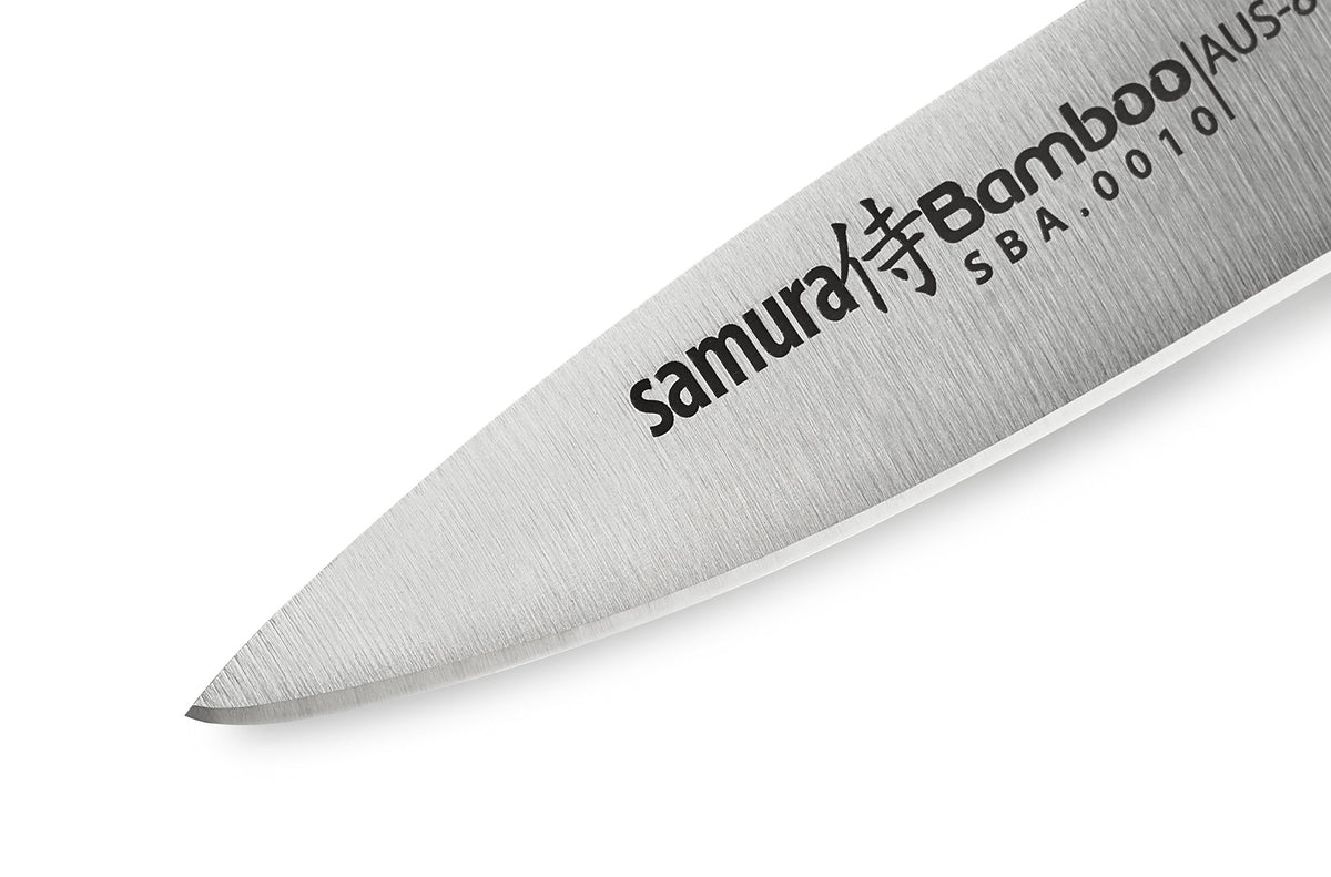 Cuțit Samura Bamboo fructe&legume 3.2"/80mm, AUS-8 HRC-58
