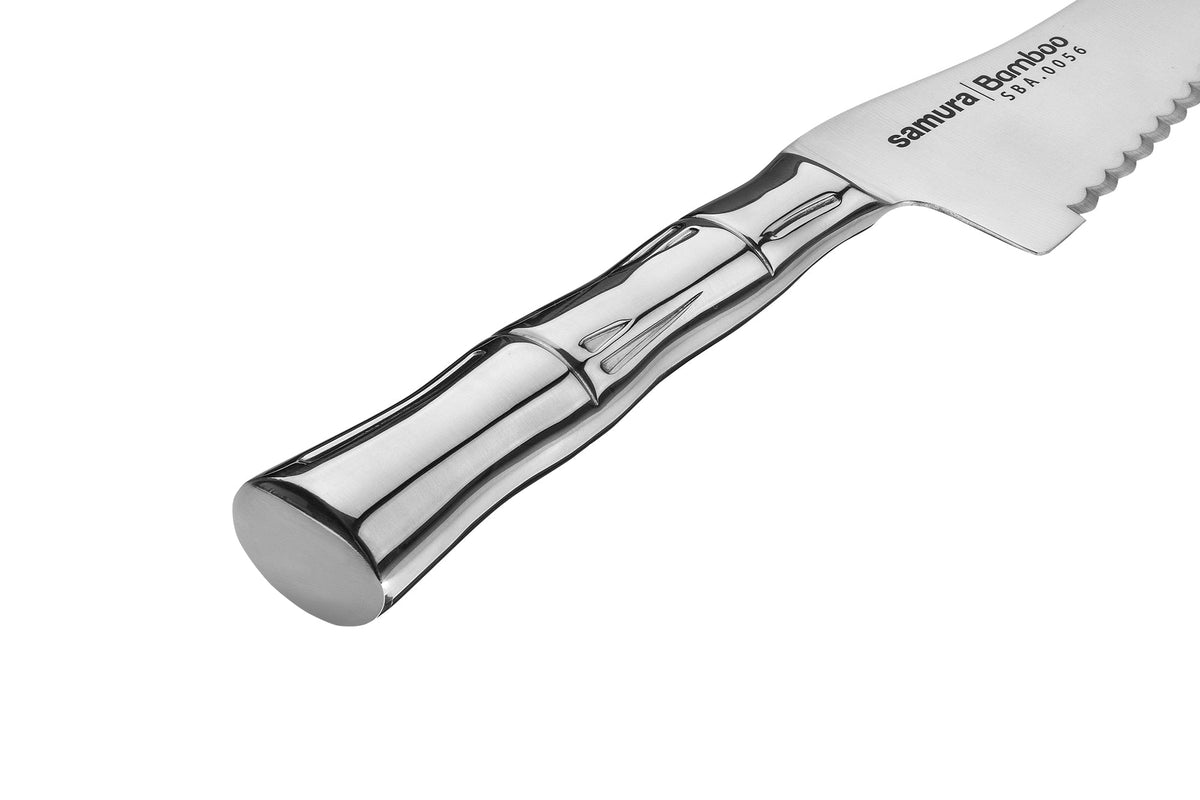 Cuțit Samura Bamboo p/u produse congelate 7.4"/188mm, AUS-8 HRC 58