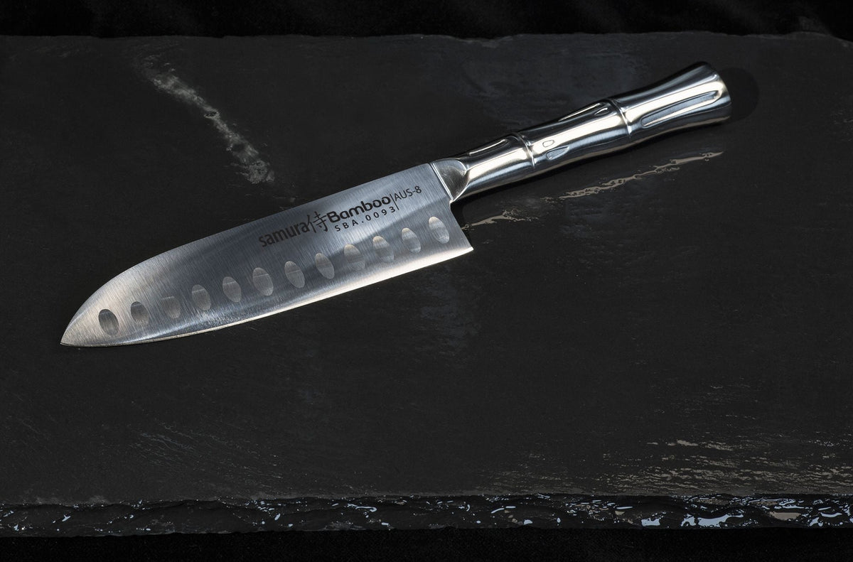 Cuțit Samura Bamboo Santoku 5.5"/137mm  AUS-8 HRC-58