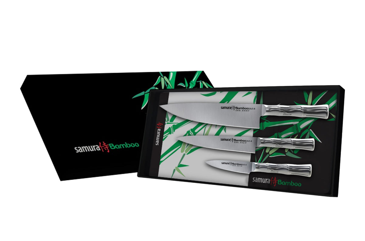 Set cuțite Samura Bamboo 3 buc. AUS-8 HRC-58