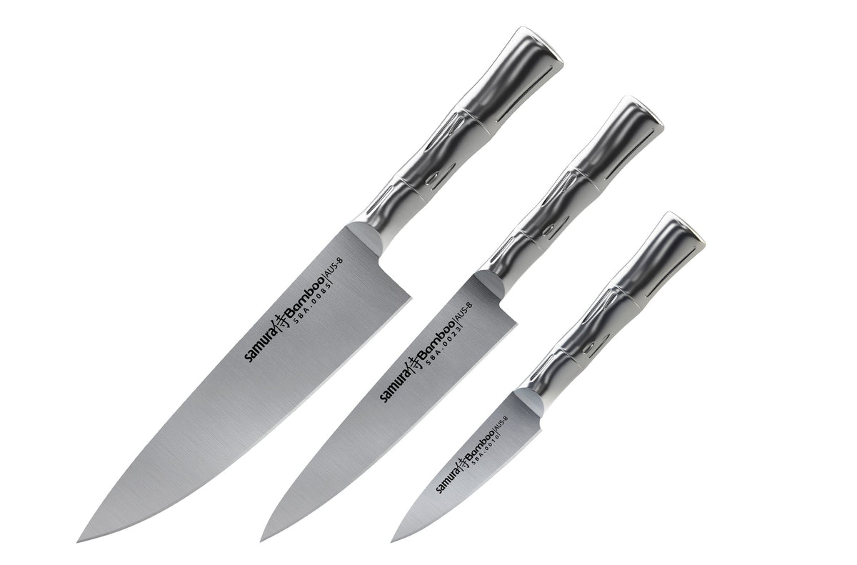 Set cuțite Samura Bamboo 3 buc. AUS-8 HRC-58