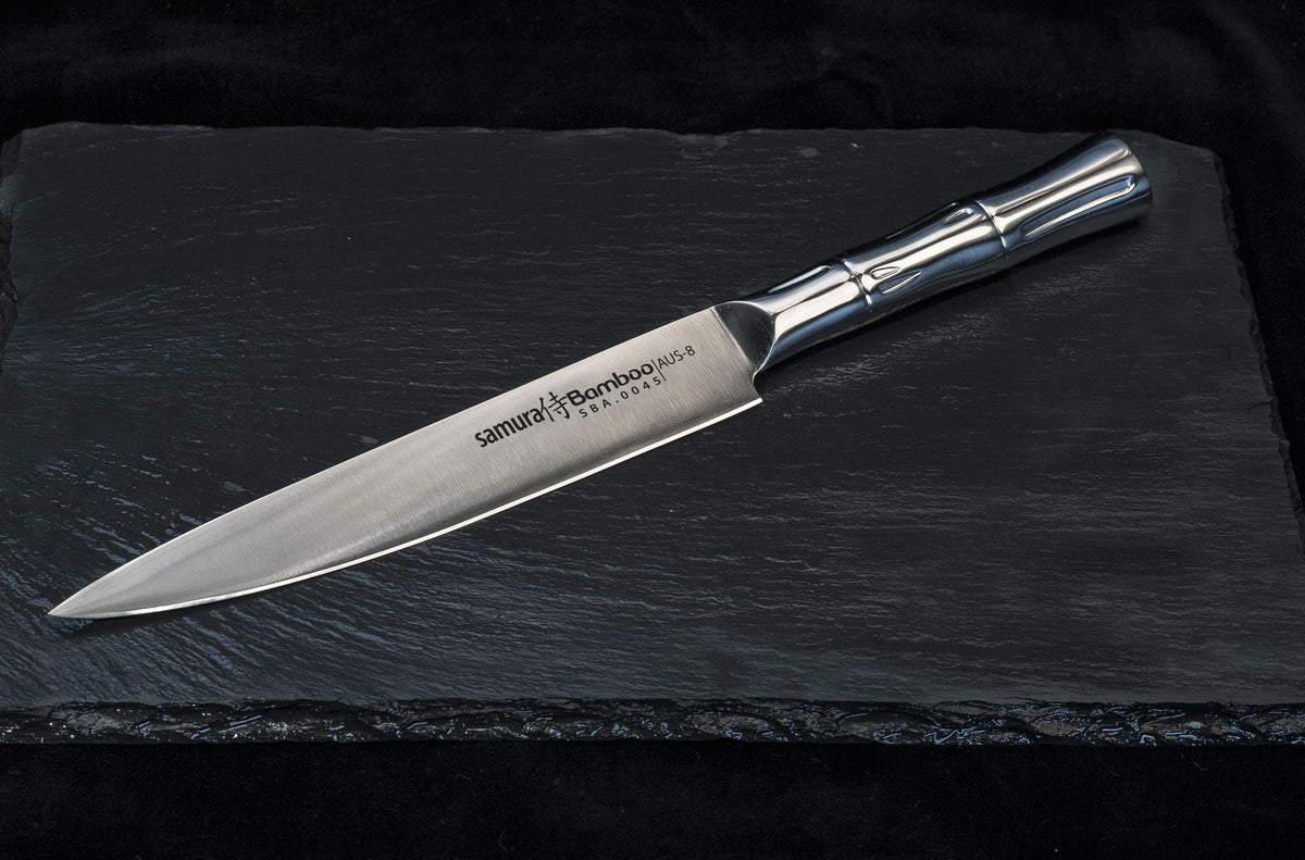 Cuțit Samura Bamboo feliator 8"/200mm, AUS-8 HRC-58