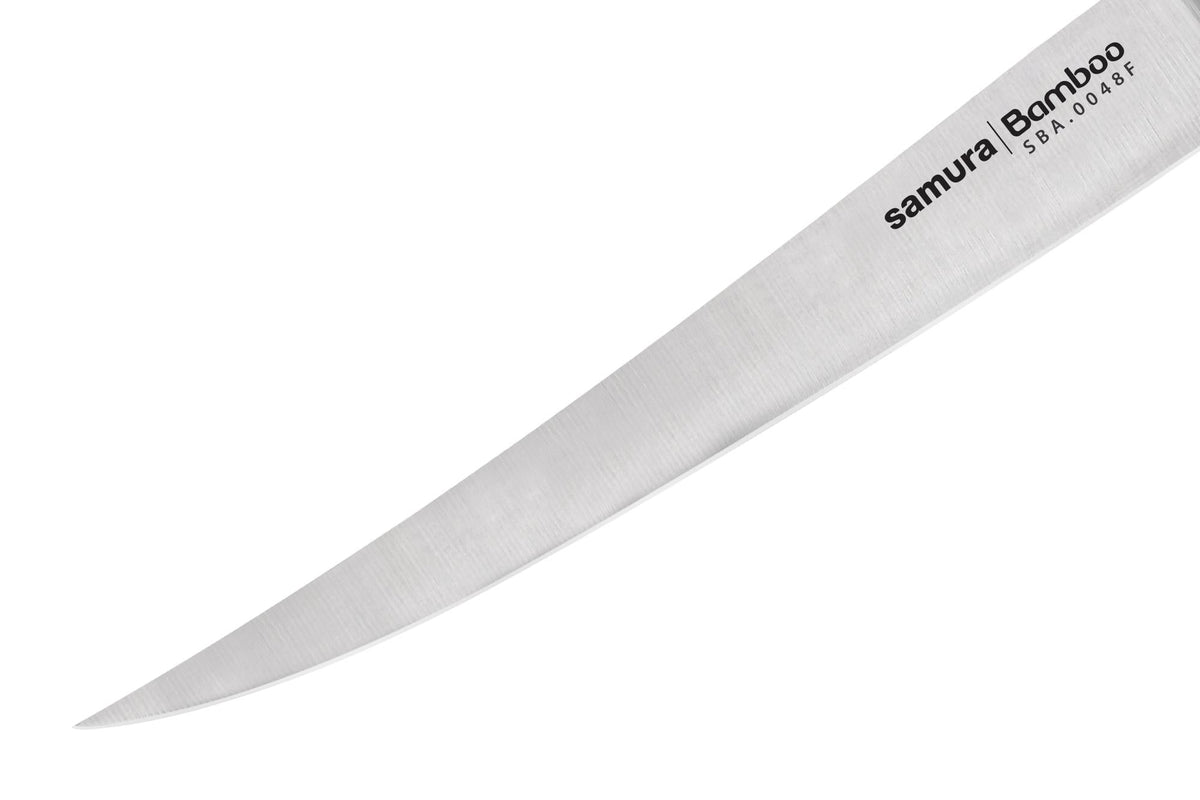 Cuțit Samura Bamboo Fisherman feliator 8.8"/224mm, AUS-8 HRC-58