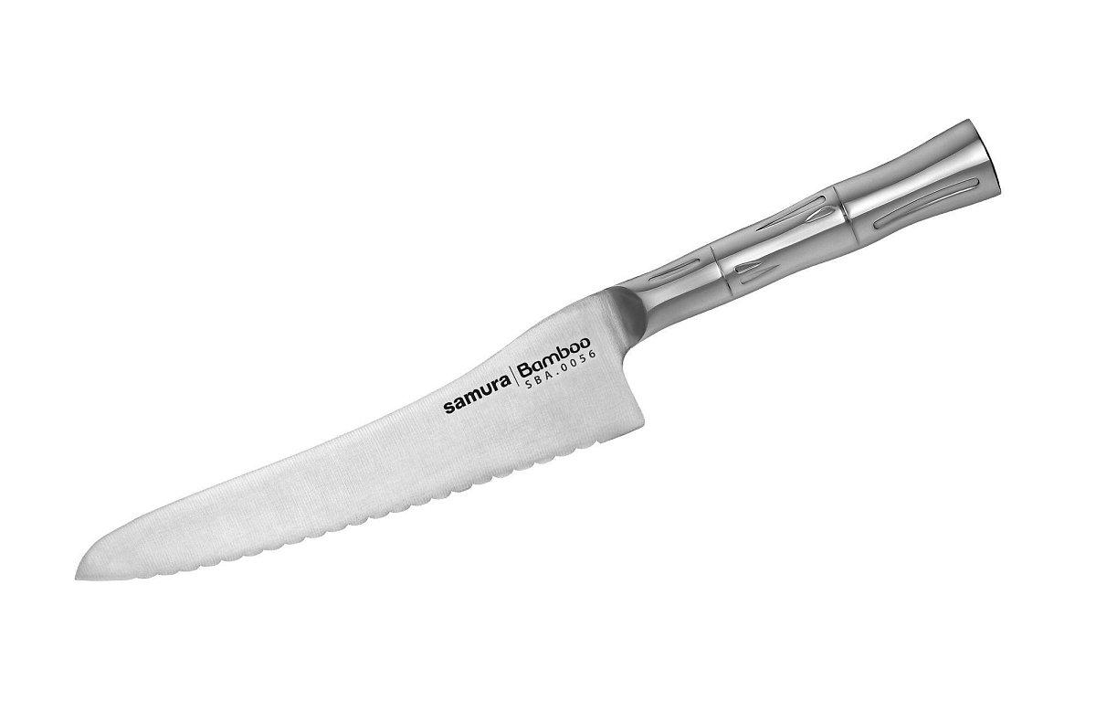 Cuțit Samura Bamboo p/u produse congelate 7.4"/188mm, AUS-8 HRC 58