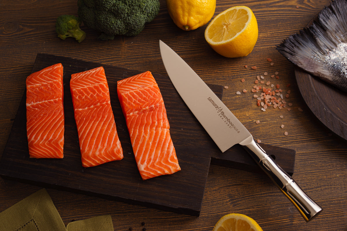 Cuțit Samura Bamboo Chef 200mm/8.0 AUS-8 HRC-58