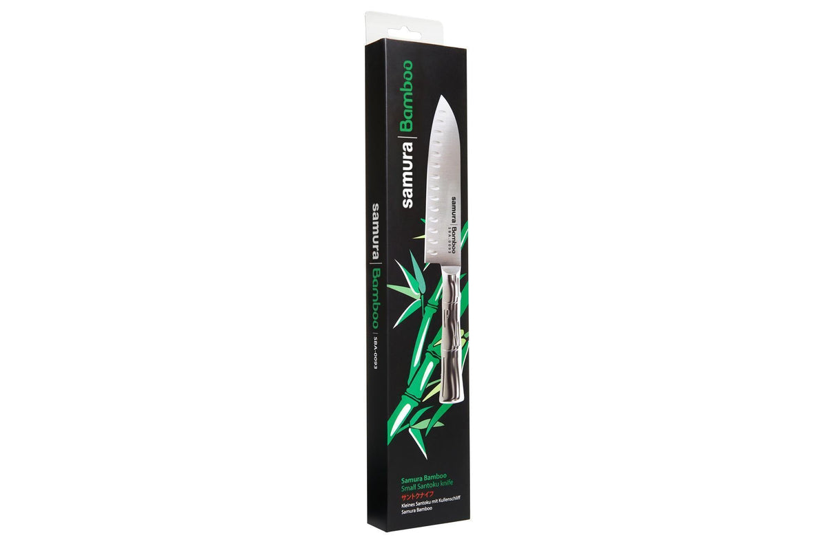 Cuțit Samura Bamboo Santoku 5.5"/137mm  AUS-8 HRC-58