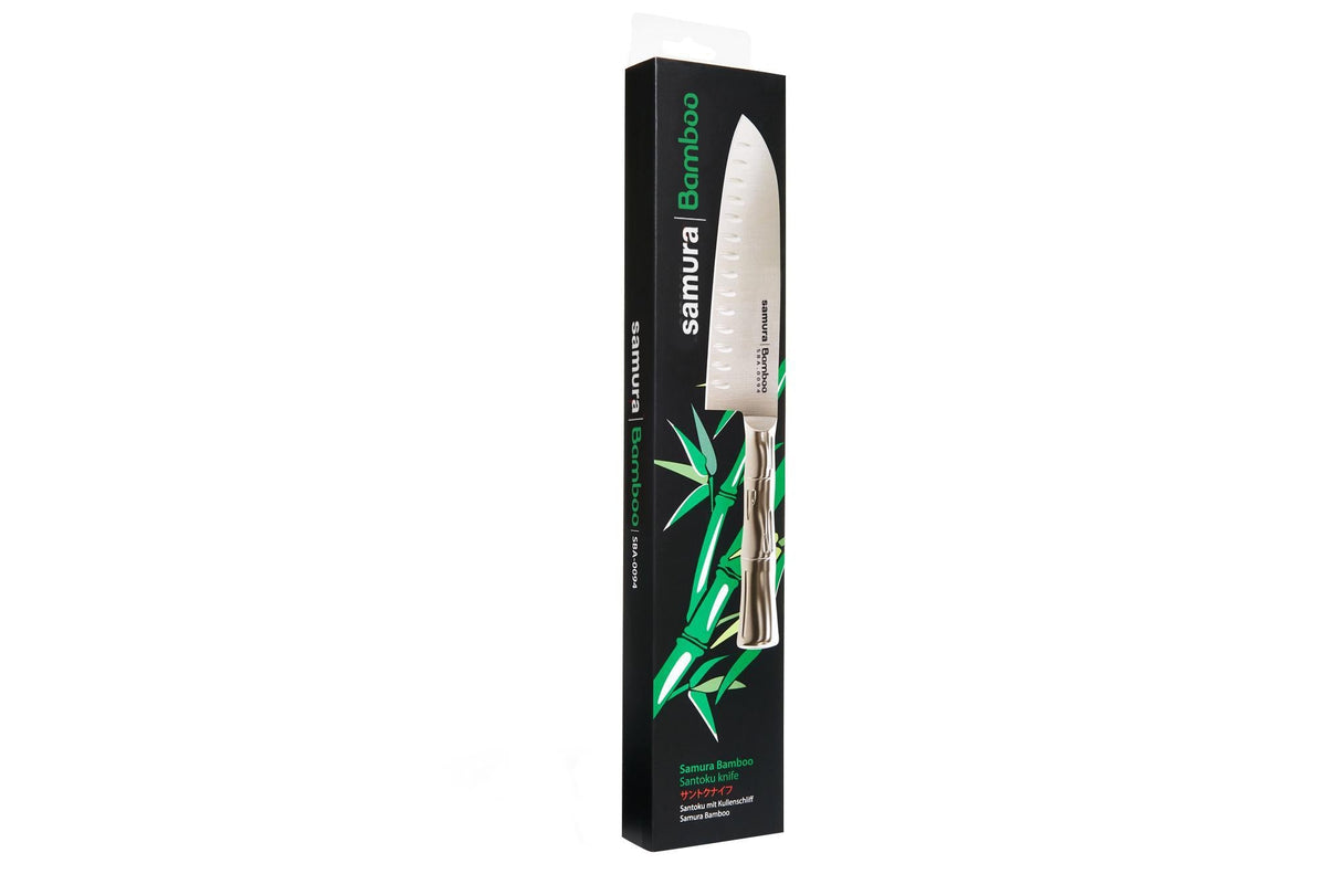 Cuțit Samura Bamboo Santoku 6.3"/160mm, AUS-8 HRC-58
