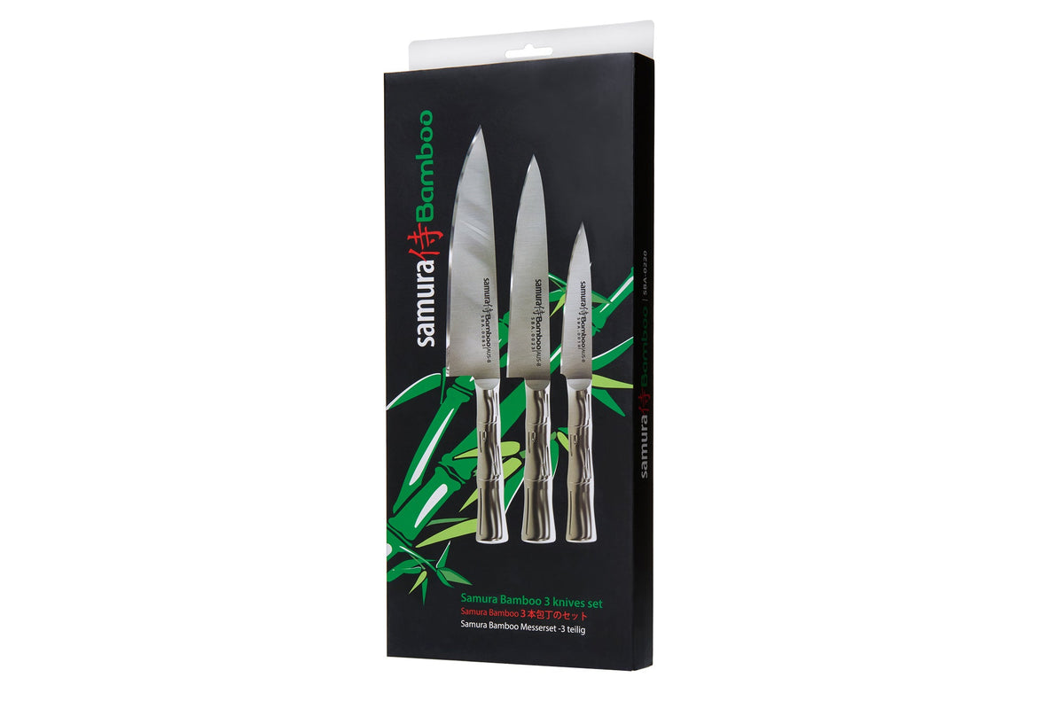 Set cuțite Samura Bamboo 3 buc. AUS-8 HRC-58
