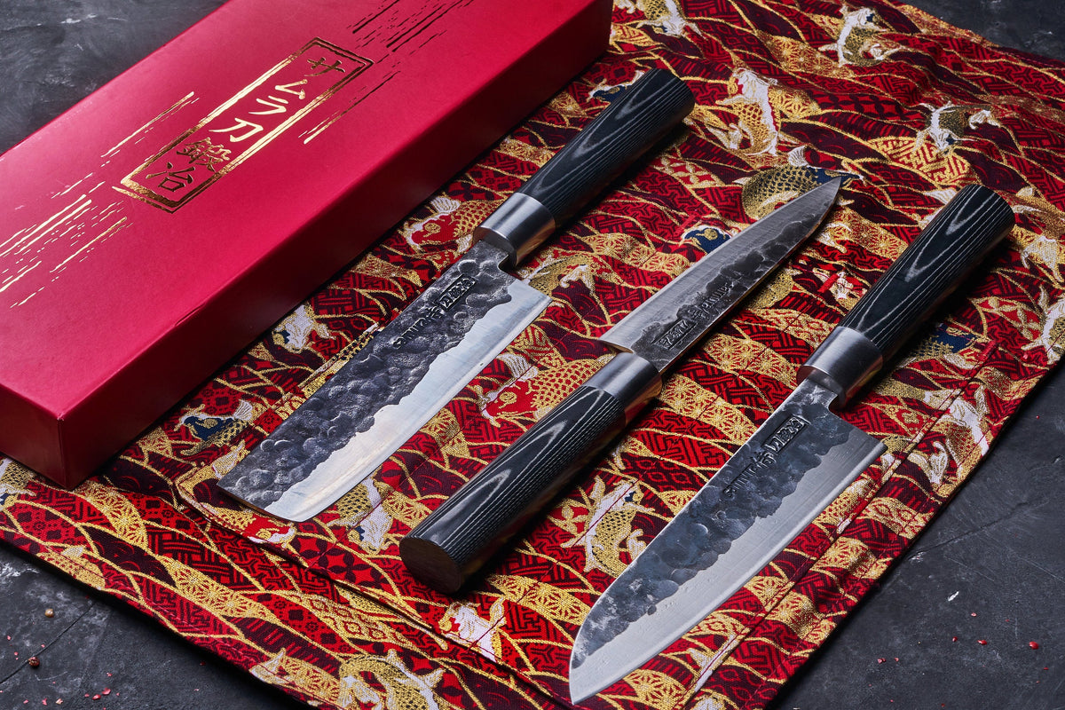 Set cuțite Samura Blacksmith 3 buc. AUS-10 HRC-58