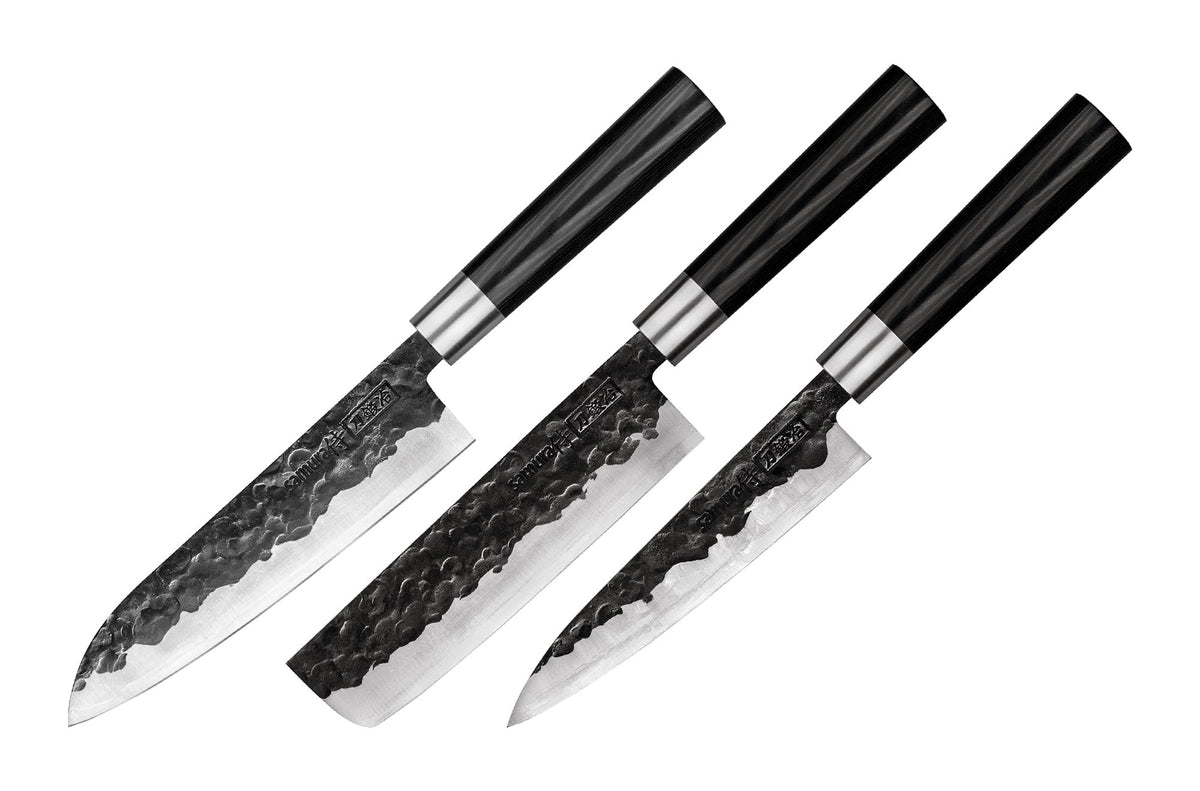 Set cuțite Samura Blacksmith 3 buc. AUS-10 HRC-58
