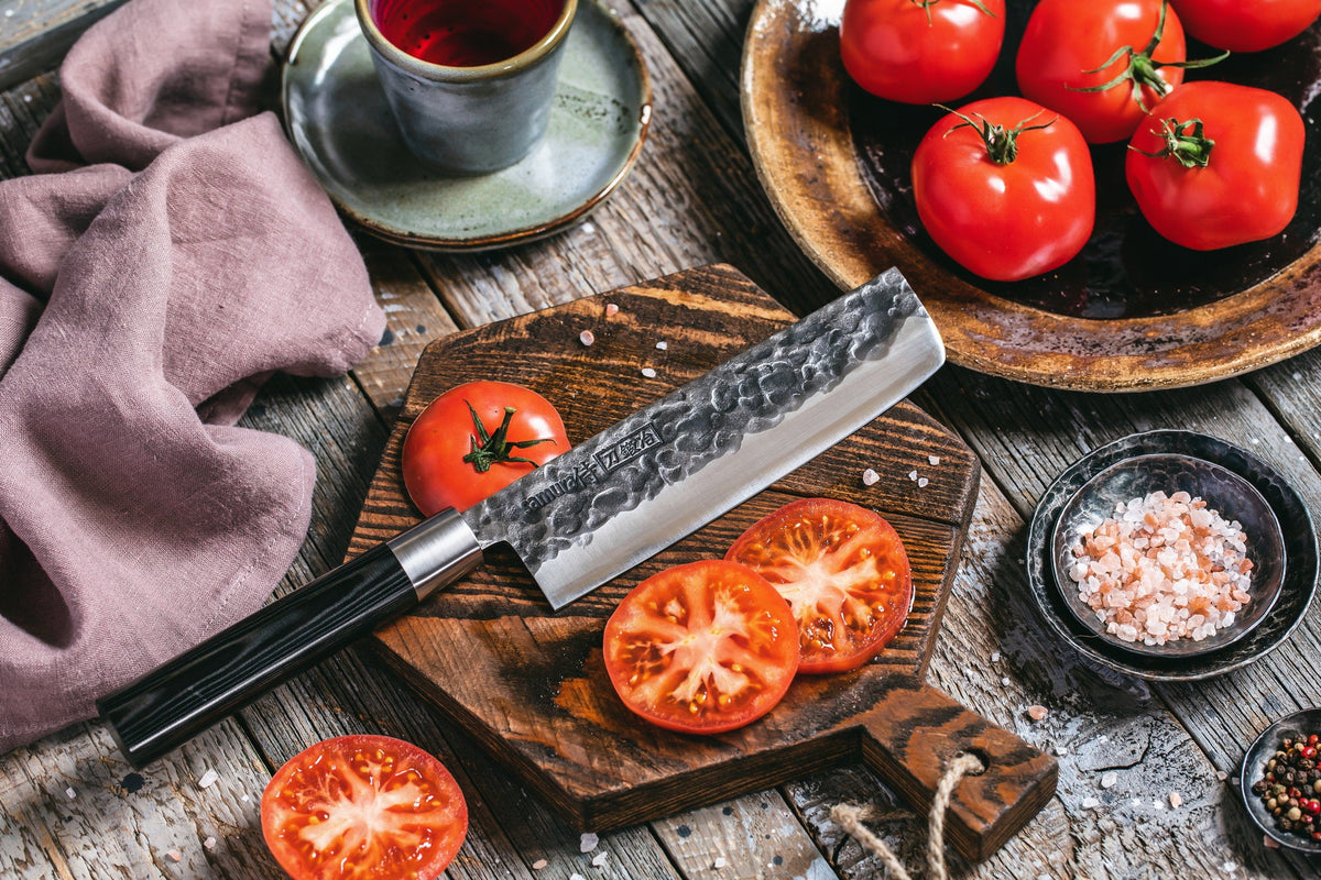 Cuțit Samura Blacksmith Nakiri 6.6"/168mm, AUS-10 HRC-58