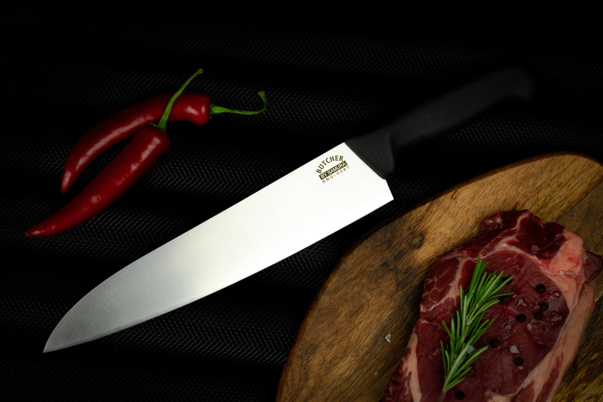 Cuțit Samura Butcher Grand Chef 9.4"/240mm, AUS-8 HRC-58