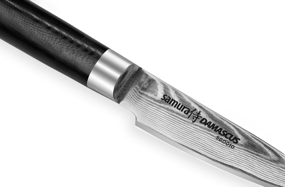 Cuțit p/u fructe&legume Samura Damascus 87mm, oțel Damasc VG-10 67 de straturi, HRC-61