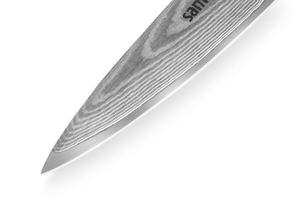 Cuțit universal Samura Damascus 5.0/125mm, oțel Damasc VG-10 67 de straturi, HRC