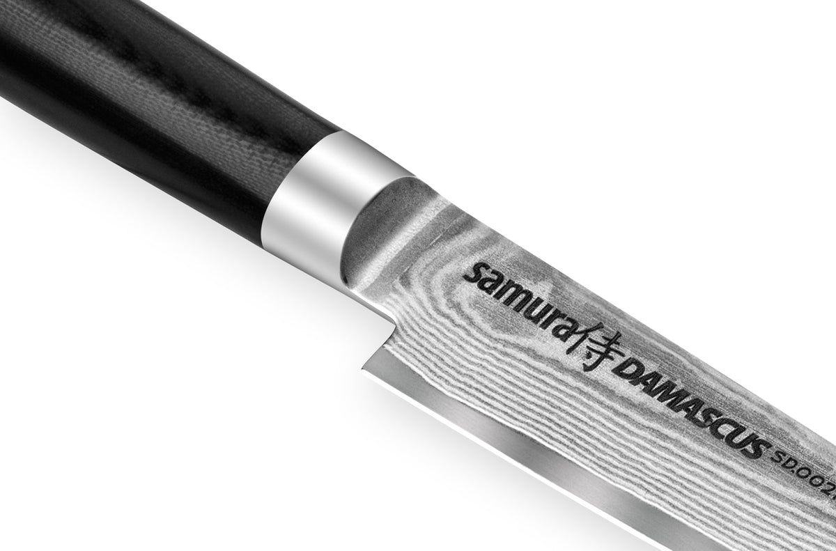 Cuțit universal Samura Damascus 5.0/125mm, oțel Damasc VG-10 67 de straturi, HRC