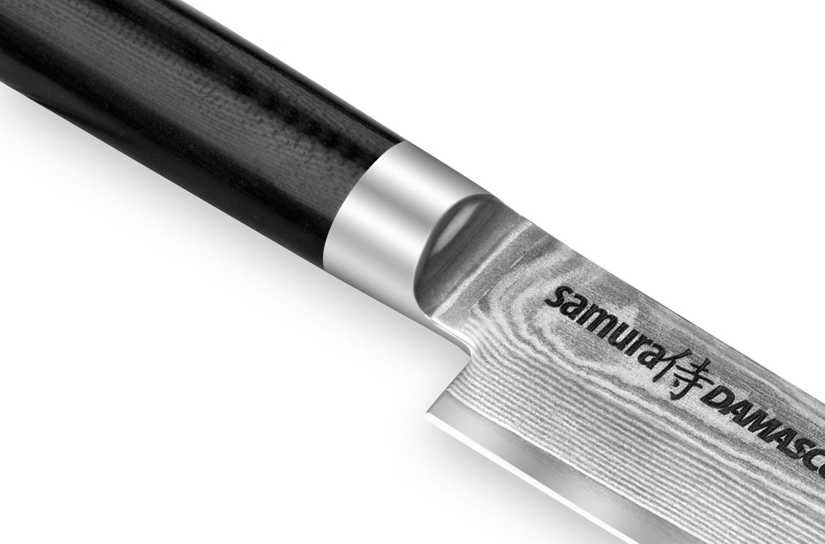 Cuțit universal Samura Damascus 150mm, oțel Damasc VG-10 67 de straturi, HRC-61