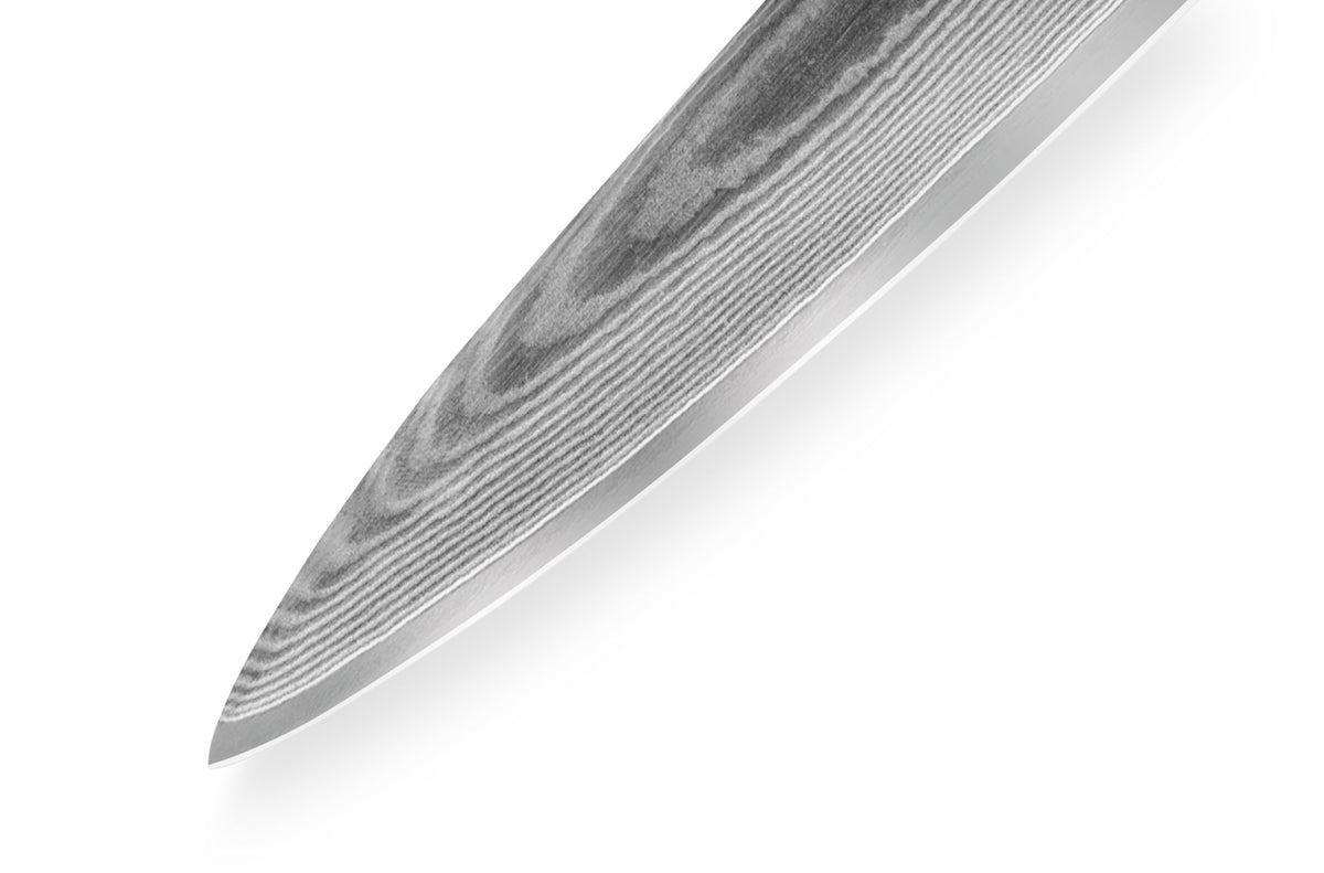 Cuțit universal Samura Damascus 150mm, oțel Damasc VG-10 67 de straturi, HRC-61