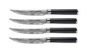 Set cuțite Samura Damascus p/u steak 4 buc. oțel Damasc VG-10 67 de straturi, HR