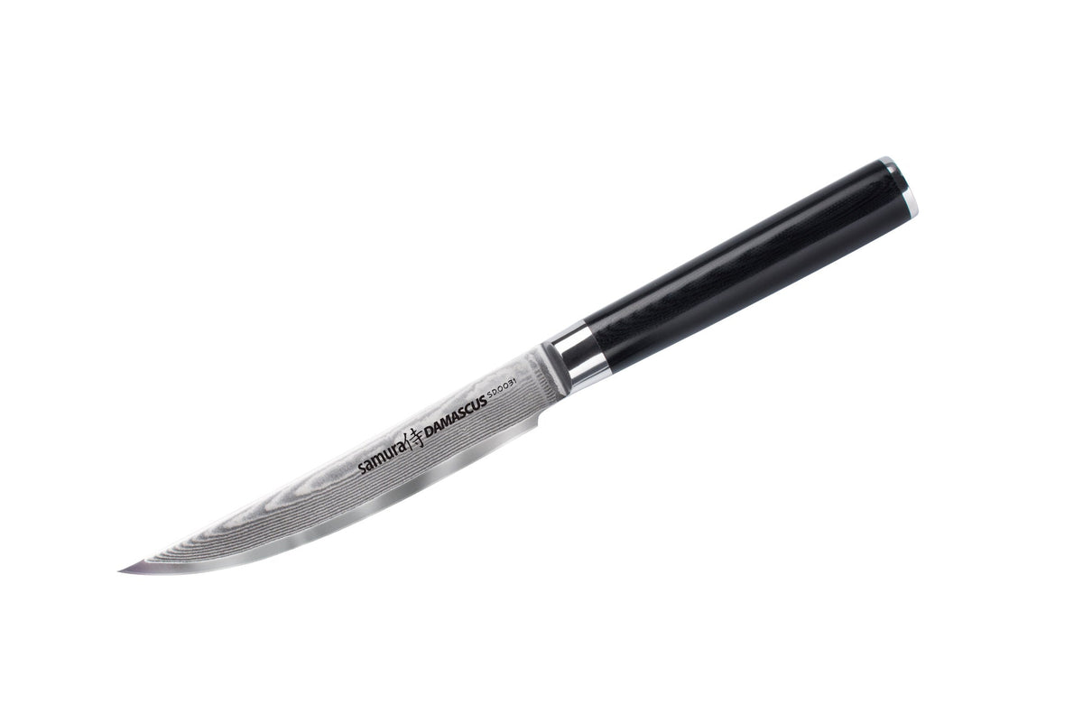 Cuțit p/u steak Samura Damascus 4.7/120mm, oțel Damasc VG-10 67 de straturi, HRC