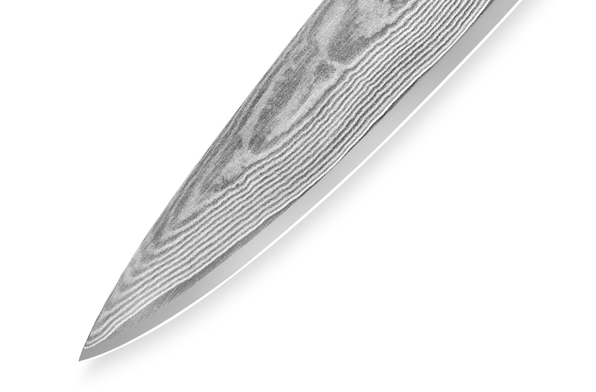 Cuțit p/u feliat Samura Damascus 9.0/230mm, oțel Damasc VG-10 cu 67 de straturi, HRC-61