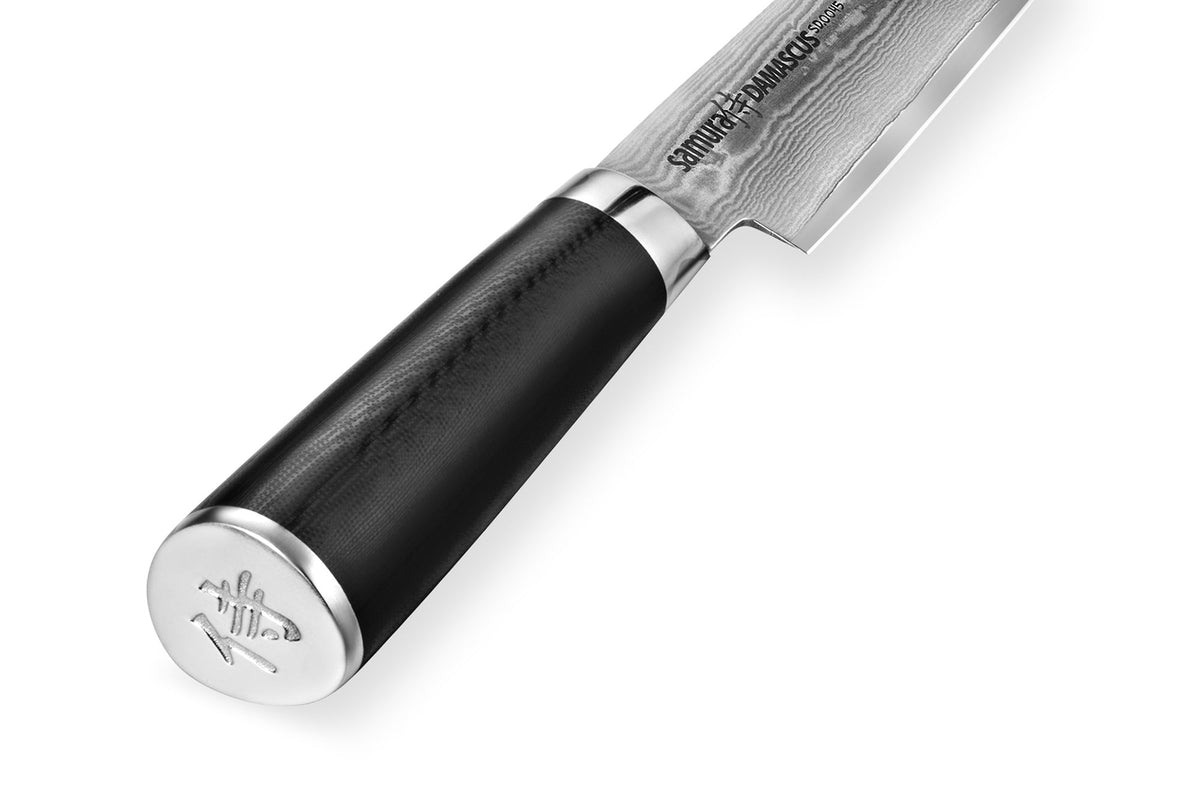 Cuțit p/u feliat Samura Damascus 9.0/230mm, oțel Damasc VG-10 cu 67 de straturi, HRC-61