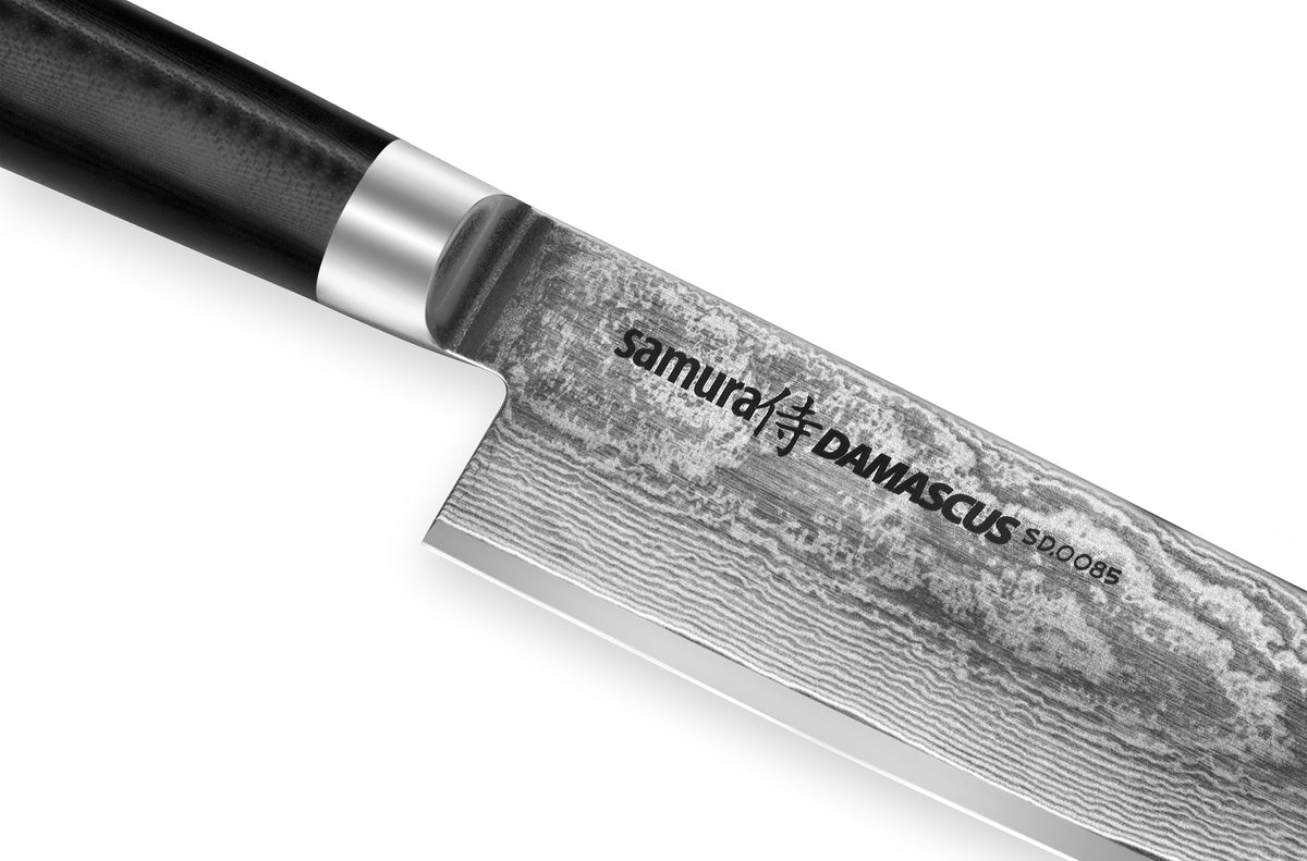 Cuțit Samura Damascus Chef 8.0/200mm, oțel Damasc VG-10 67 de straturi, HRC-61
