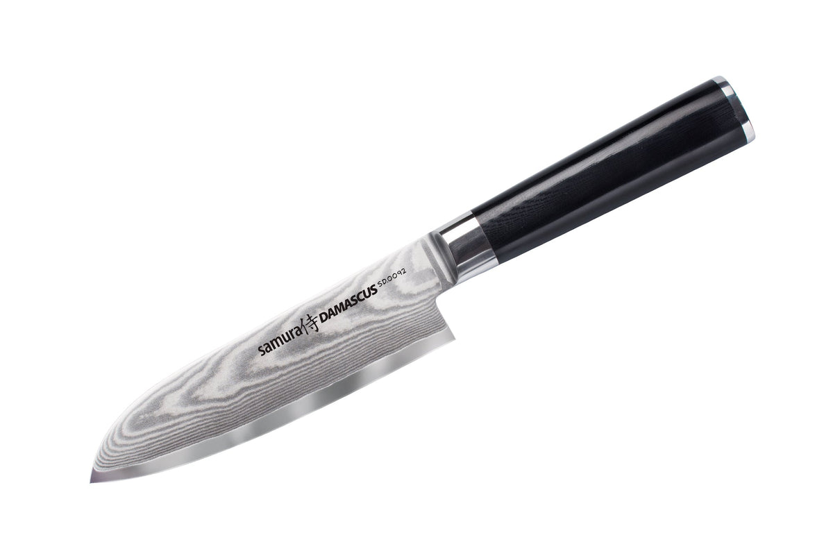 Cuțit Samura Damascus Santoku  5.7"/145mm, oțel Damasc VG-10 67 de straturi, HRC
