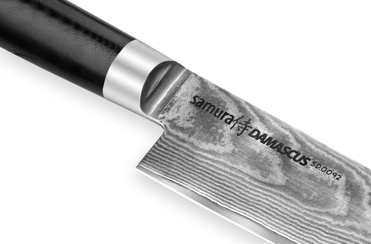 Cuțit Samura Damascus Santoku  5.7"/145mm, oțel Damasc VG-10 67 de straturi, HRC