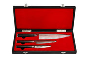 Set cuțite Samura Damascus 3 buc. in cutie, oțel Damasc VG-10 67 de straturi, HRC-61