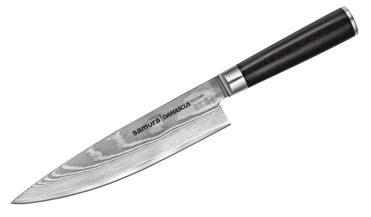 Set cuțite Samura Damascus 3 buc, oțel Damasc VG-10 cu 67 de straturi, HRC-61