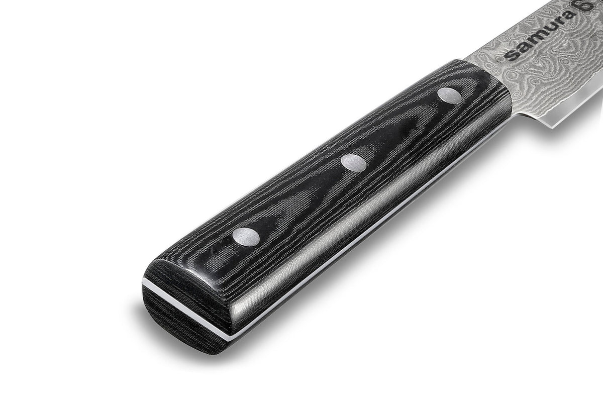 Samura cuțit Damascus pentru feliat 195mm/7.7 oțel Damasc 67 straturi HRC-61