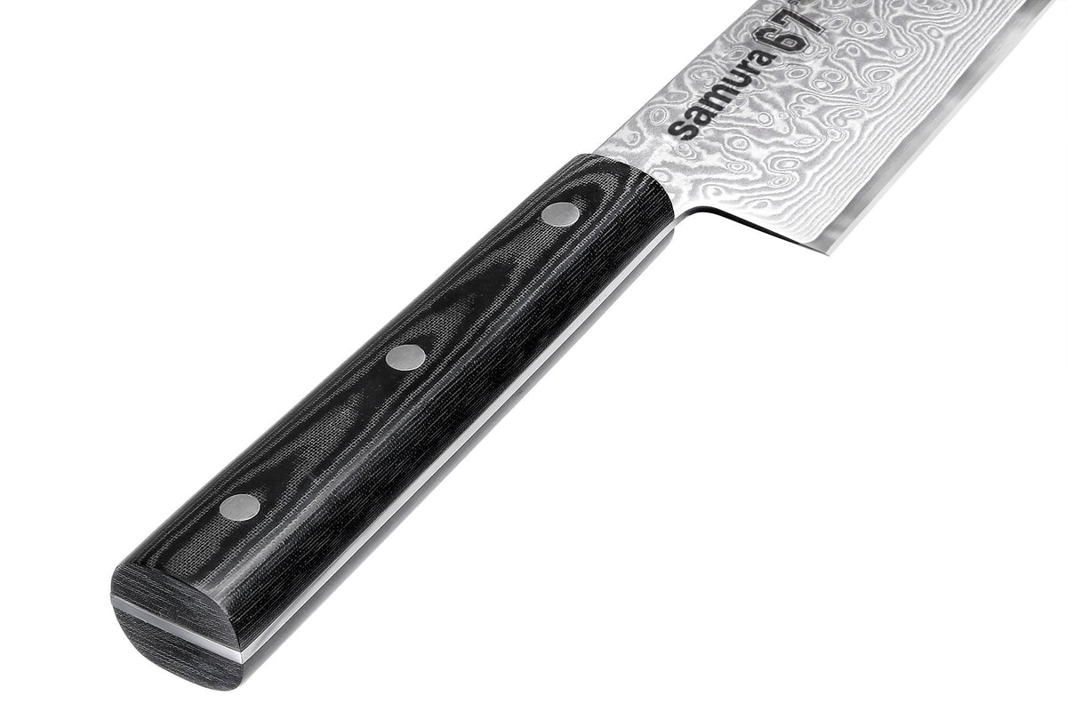 Samura cuțit Damascus Chef 208mm/8.2 oțel Damasc 67 straturi HRC-61