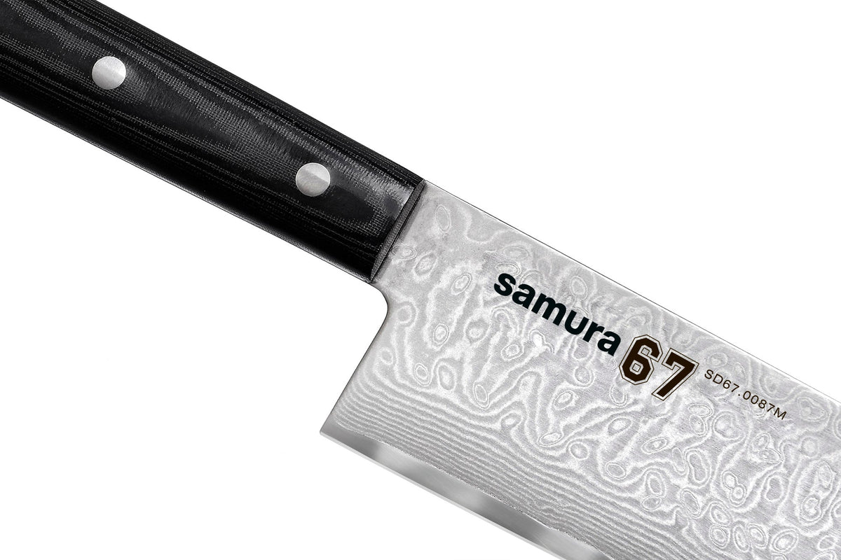 Samura cuțit Damascus universal 240mm/oțel Damasc 67 straturi HRC-61