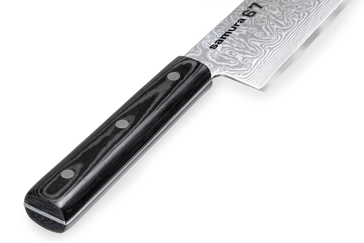 Samura cuțit Damascus universal 240mm/oțel Damasc 67 straturi HRC-61