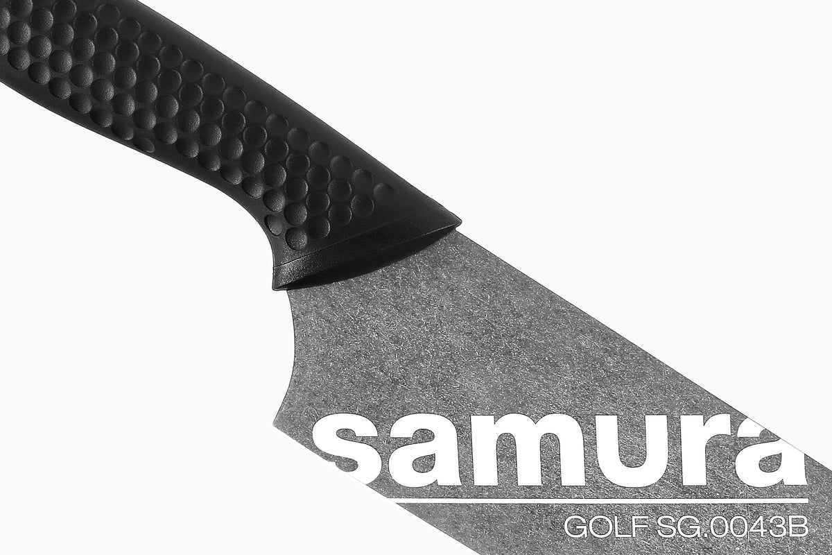 Cuțit Samura Golf Nakiri Stonewash  6.6"/167mm, AUS-8 HRC-58