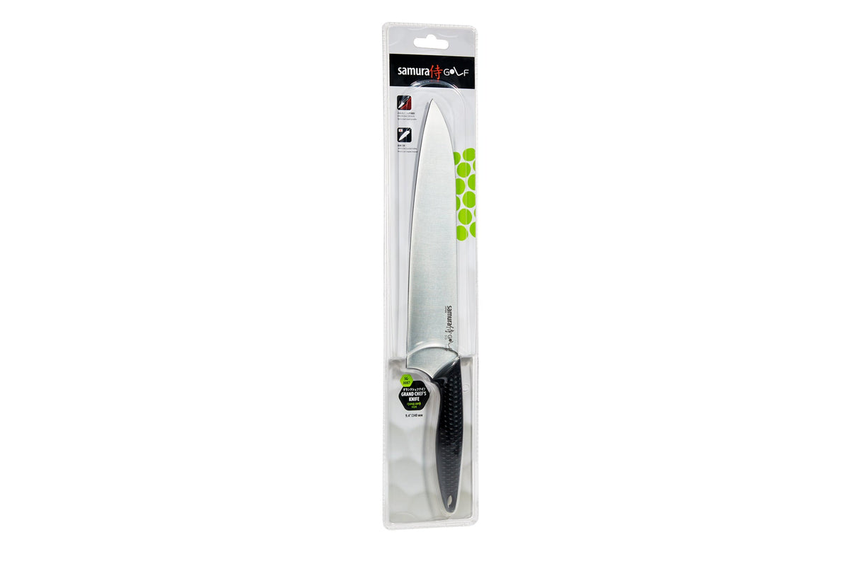 Cuțit Samura Golf Grand Chef 9.4"/240mm, AUS-8 HRC-58