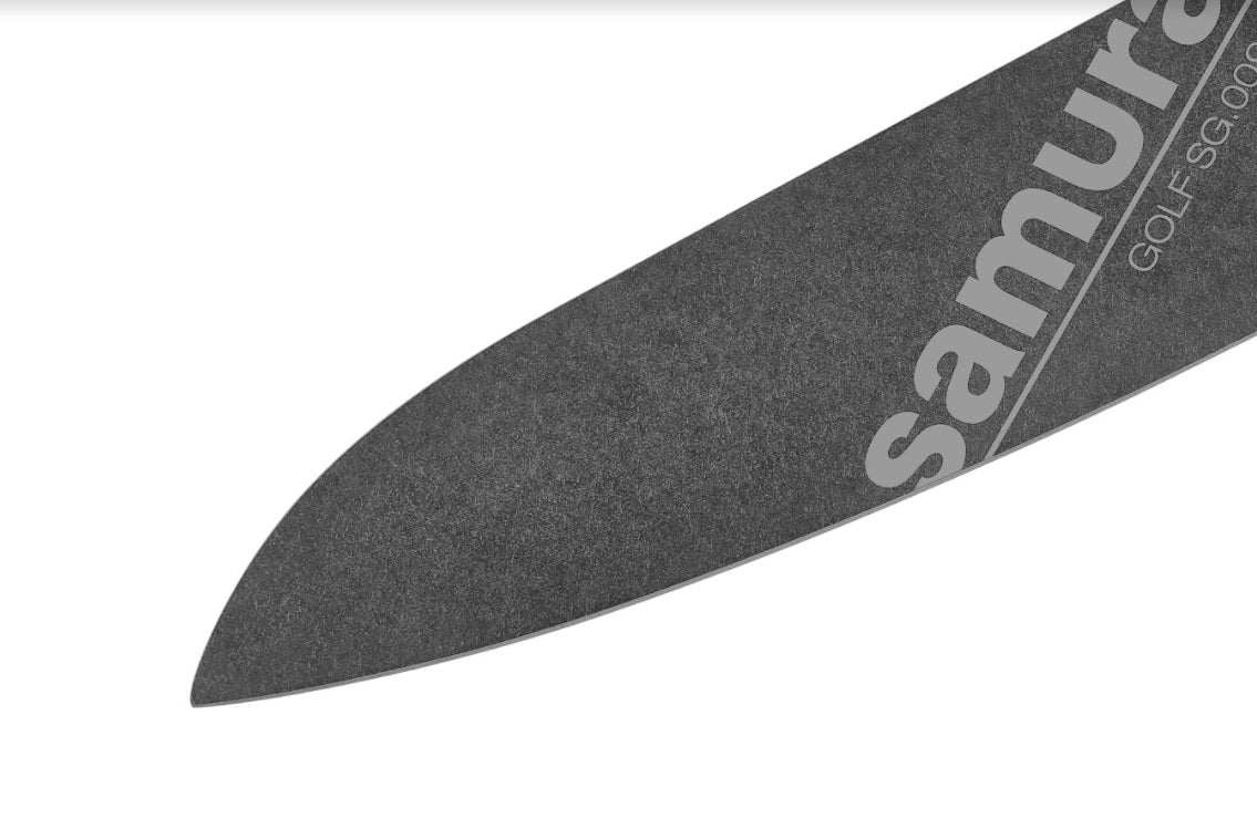Cuțit Samura Golf Stonewash Santoku 7"/180mm, AUS-8 HRC-58