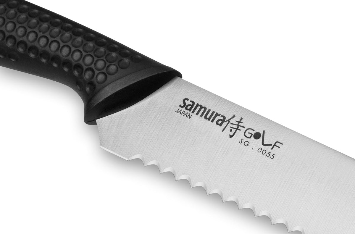 Cuțit Samura Golf p/u pâine 9"/230mm AUS-8 HRC-58