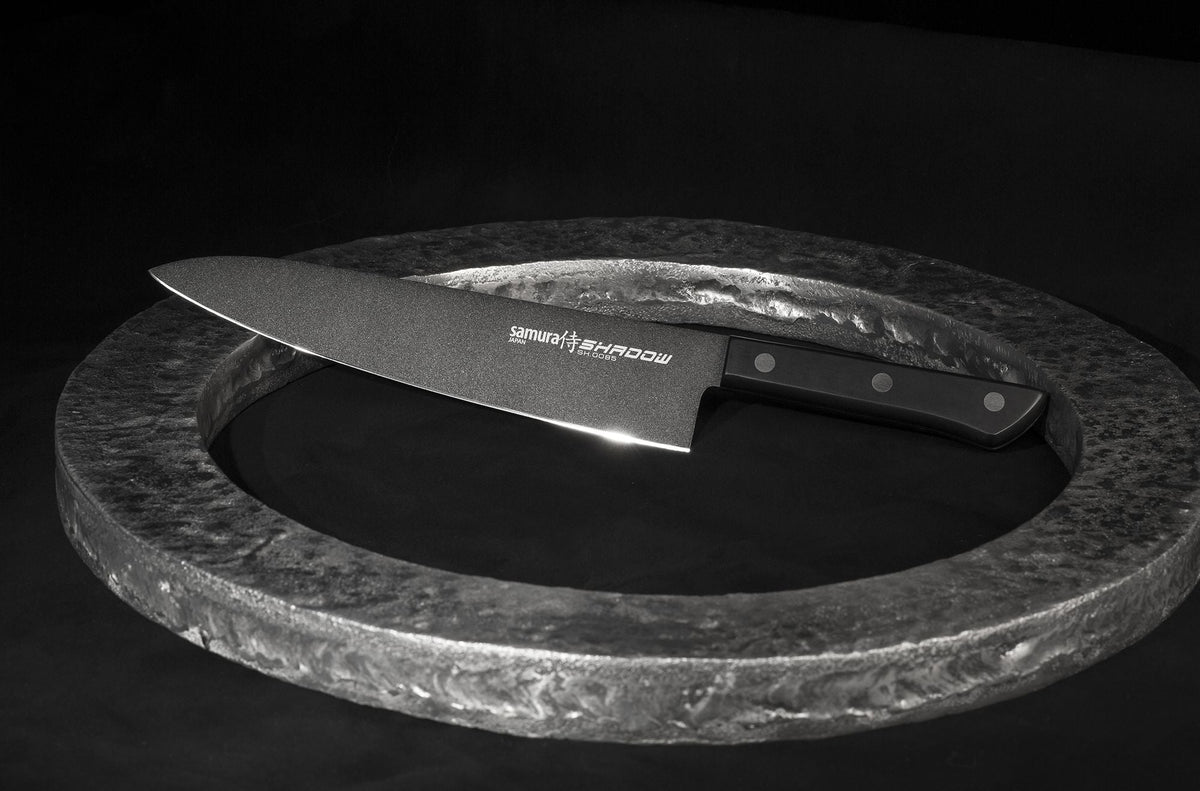 Cuțit Samura Shadow Chef 8.2"/208mm, AUS-8 HRC-59