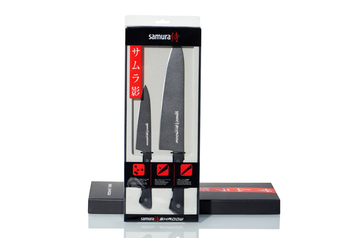 Set cuțite Samura Shadow 2 buc. AUS-8 HRC-59