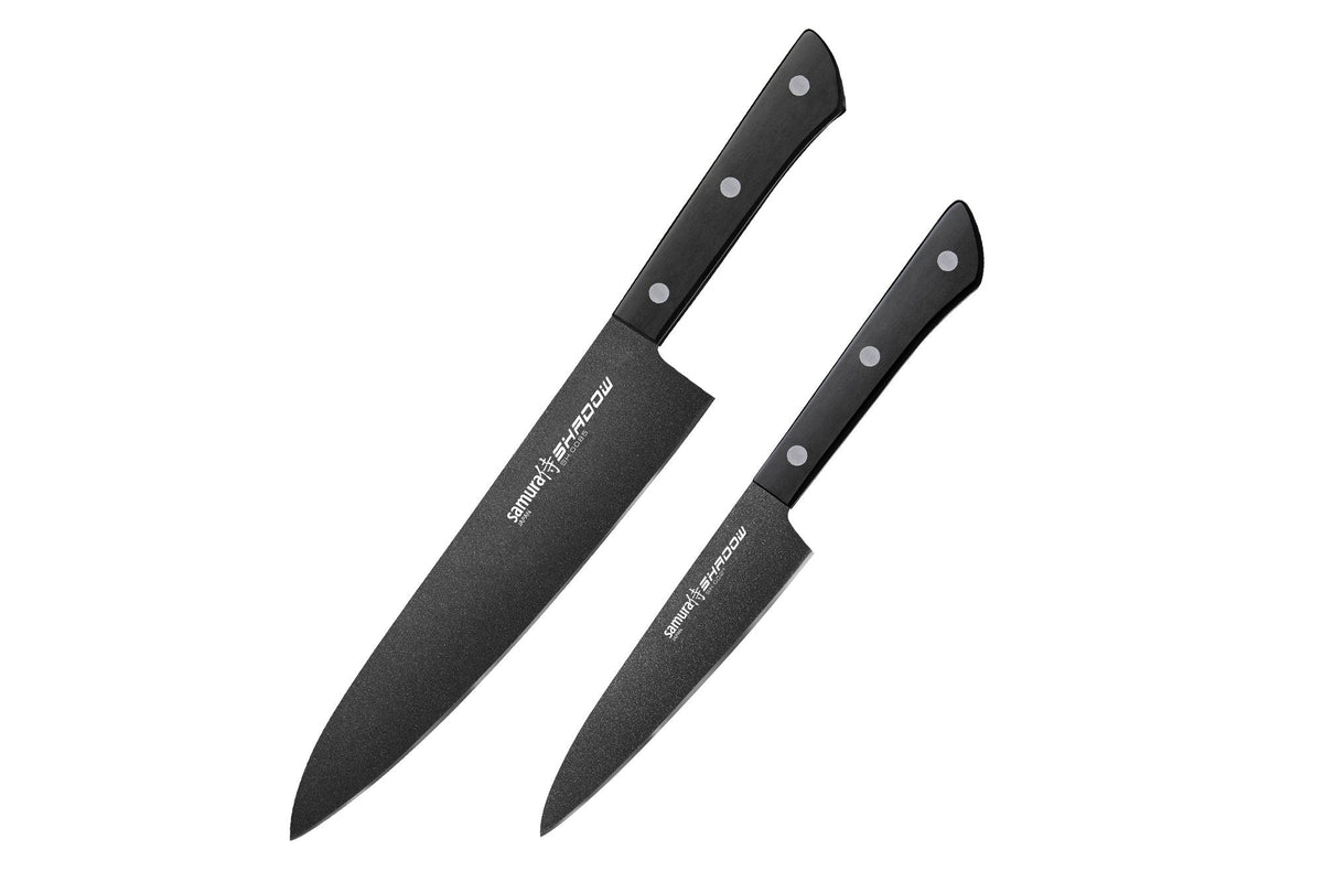 Set cuțite Samura Shadow 2 buc. AUS-8 HRC-59