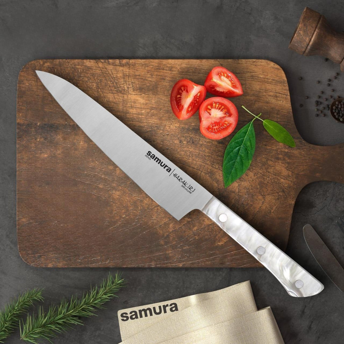 Cuțit Samura Harakiri universal 6.0"/150 mm, AUS-8 HRC-58