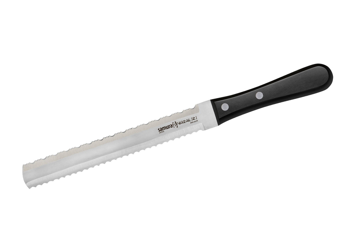 Cuțit Samura Harakiri p/u pâine&alimente inghetate 180mm/7.1 AUS-8 HRC-58