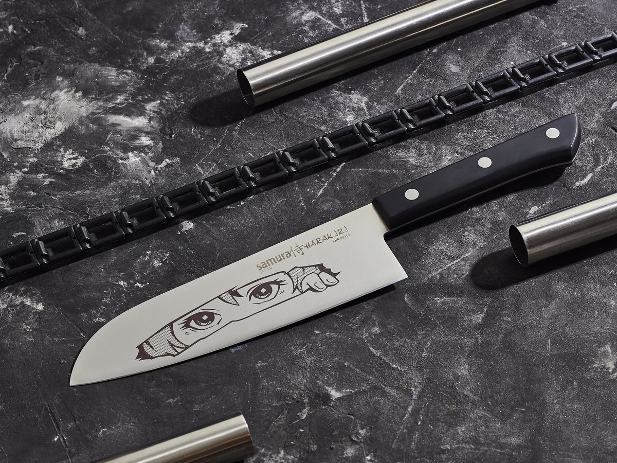 Cuțit Samura Harakiri Santoku 175mm/7.0 AUS-8 HRC-58