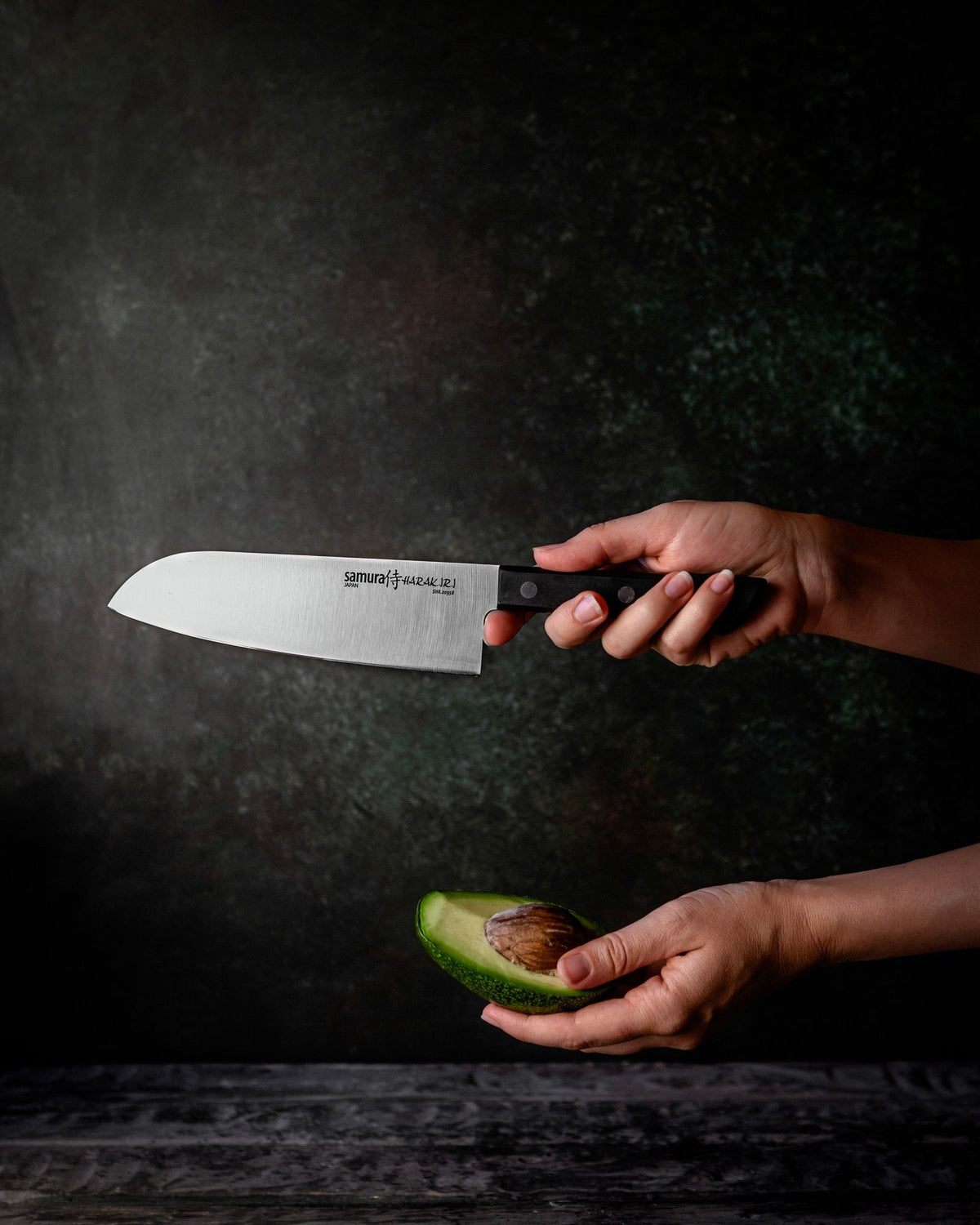 Cuțit Samura Harakiri Santoku 175mm/7.0 AUS-8 HRC-58