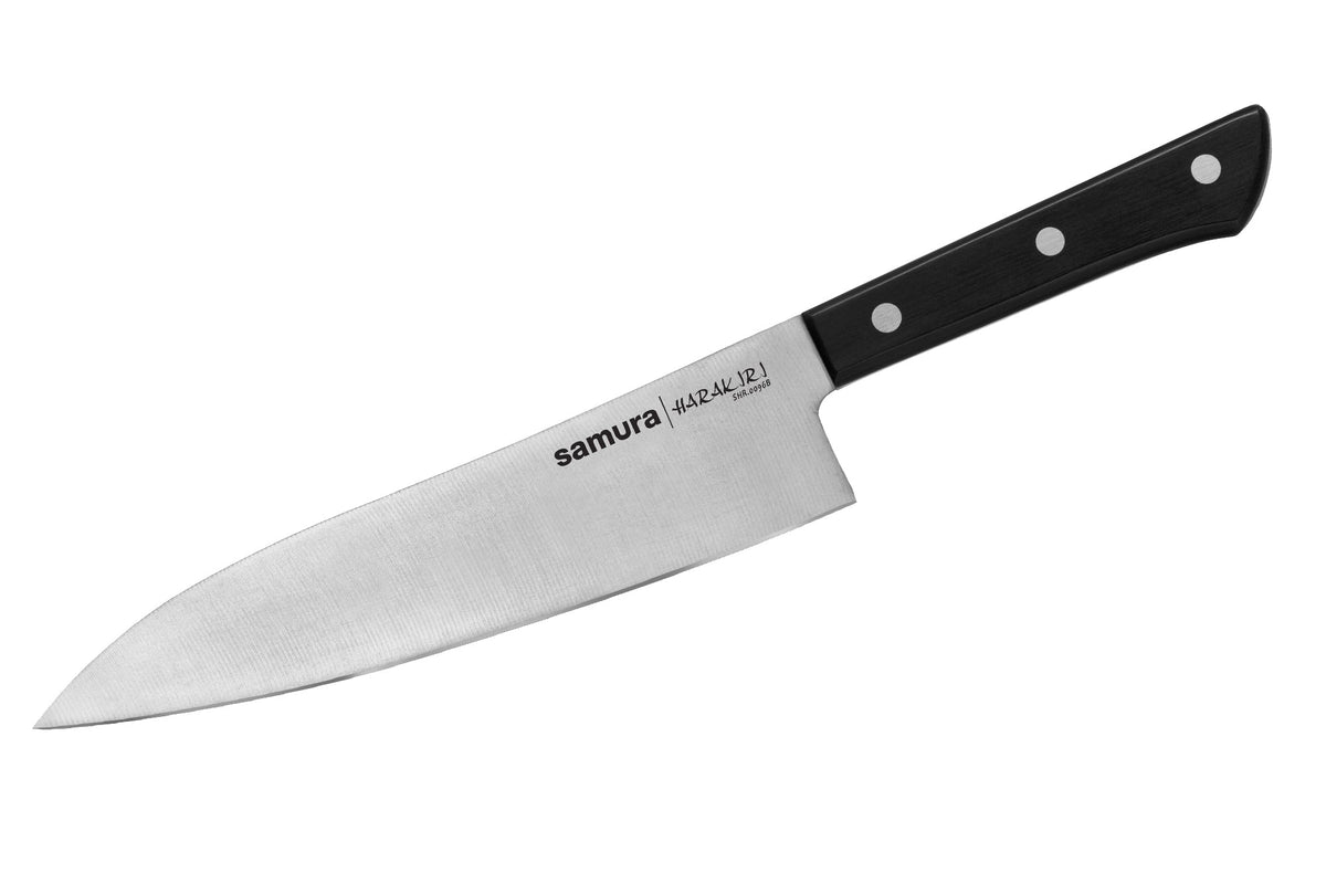 Cuțit Samura Harakiri Santoku 7.8"/197mm, AUS-8 HRC-59